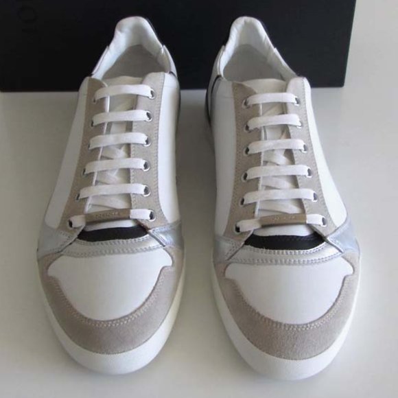 new DIOR HOMME leather suede low-top sneakers 43.5 - Picture 6 of 10